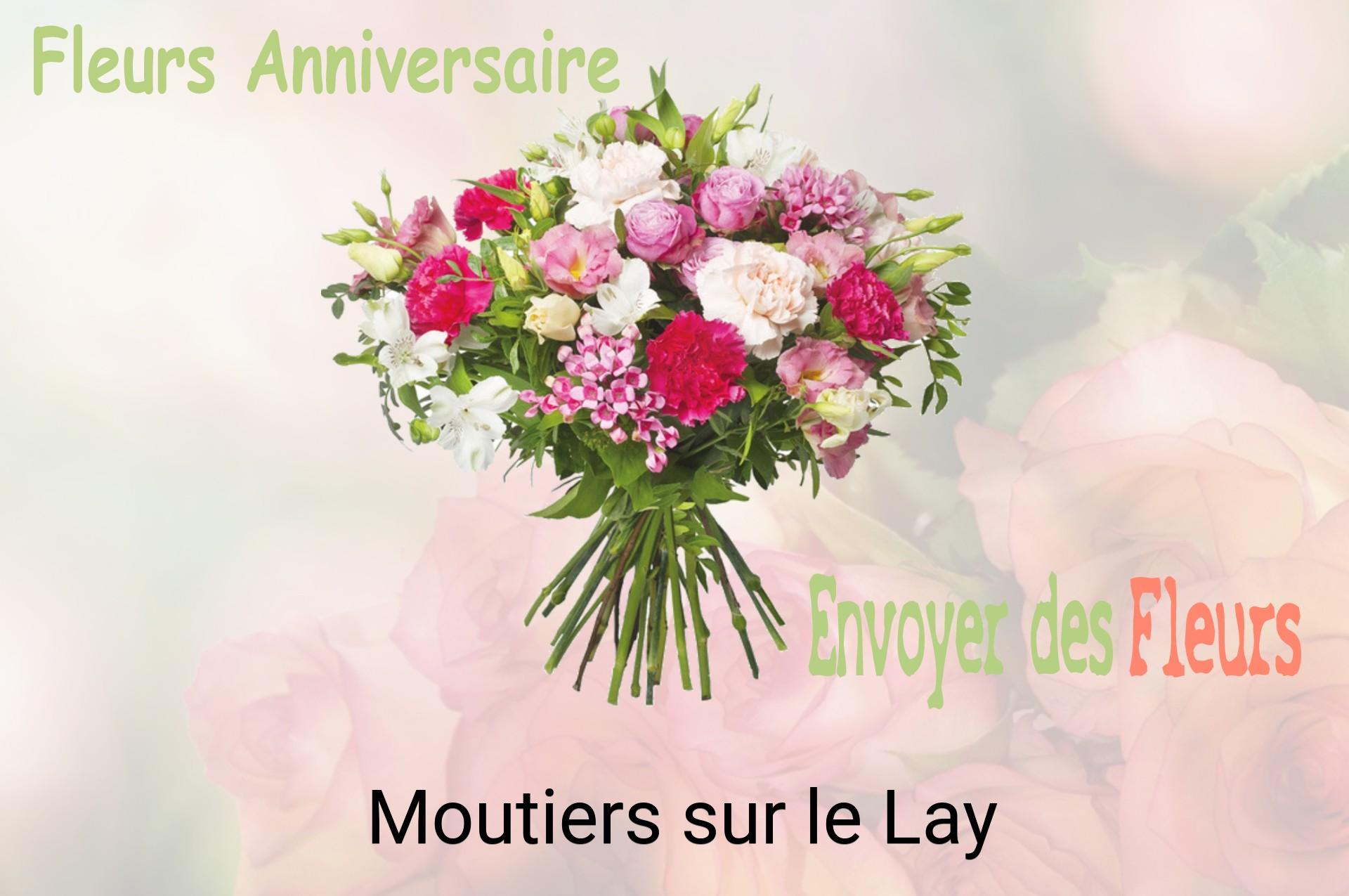 Bouquet de fleurs d’anniversaire livré à Moutiers-sur-le-Lay