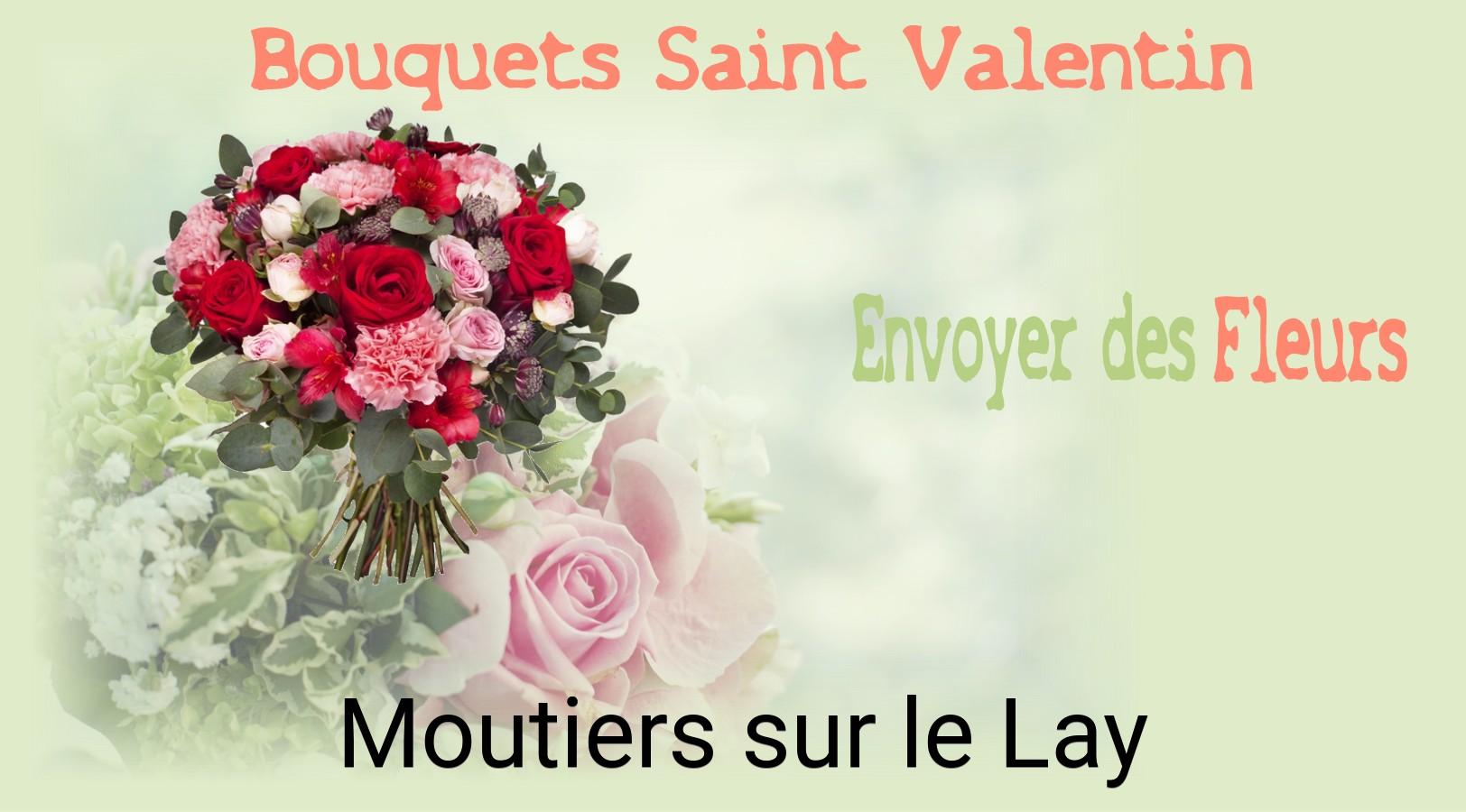 Roses de Saint-Valentin livrées à Moutiers-sur-le-Lay